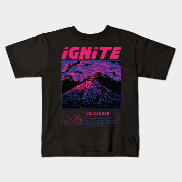 Ignite Kids T-Shirt by CHAKRart